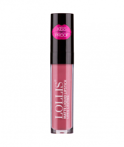 Помада для губ LOLLIS матовая жидкая Matte Liquid Lipstick 15 Меркер Косметика