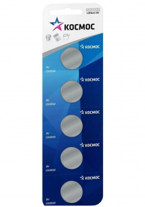 Элемент пит. Космос CR2032 bl5 1шт