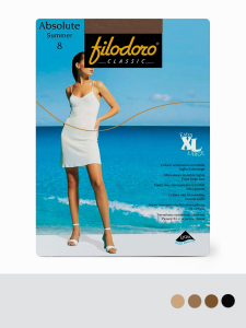 Filodoro Колготки ABSOLUTE SUMMER 8  XL