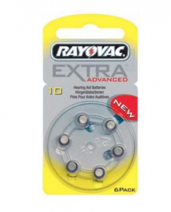 Батар.д/слух.RAYOVAC 10(PR70)105mAh