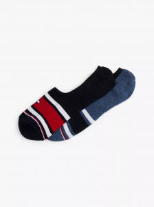 Stripe No-Show Sock 2-Pack