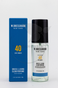 W.Dressroom Dress & Living Clear Perfume № 40 Chik Amber 70ml