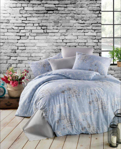 КПБ EFOR RANFORCE (ICONA MAVI) евро ПВХ