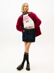 Tommy Jeans Denim Utility Mini Skirt