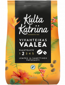 Кофе в зернах Kulta Katriina Vivahteikas Vaalea светлая обжарка 425 г