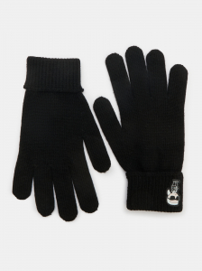 Женские перчатки KARL LAGERFELD k/ikonik 2.0 knit ff glove