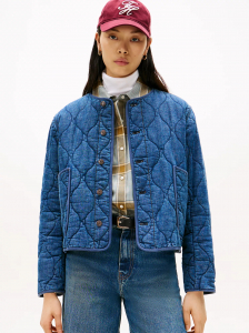 Quilted Denim Barn Jacket