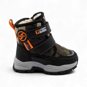 Ботинки на меху С7719-9 хаки