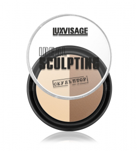 Пудра-скульптор Ideal Sculpting LUXVISAGE коричневый 1 сливочная карамель