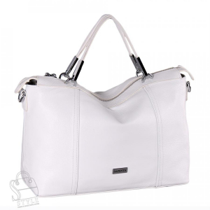 Сумка женская кожаная 98045 white Velina Fabbiano-Safenta/30 в Новосибирске