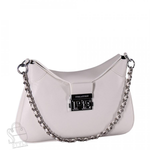 Сумка женская кожаная 6001Q white Polina&Eiterou в Новосибирске