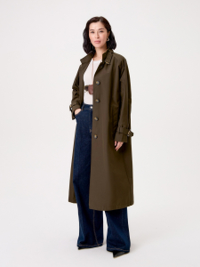 Тренч женский цвета хаки