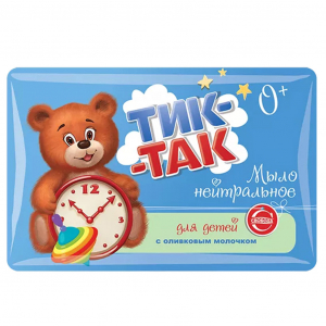 Мыло туалетное твердое детское 
