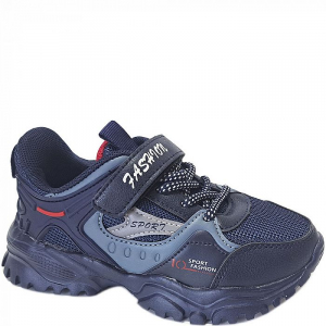 B851-1 т/син Кроссовки для мальчиков (26-31)/12