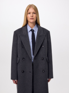 Пальто из премиальной шерсти с мембраной и съёмной подстёжкой