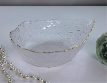 588-585 Салатник 21х16,5х6,5см в под.уп.(х12)Стекло