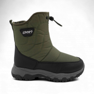 Сапоги мембранные на меху 1806-9 зеленые