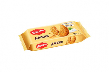 «Яшкино», печенье «Дженс», сдобное, 180 г