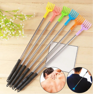 Массажер-чесалка пластик-метал.42см