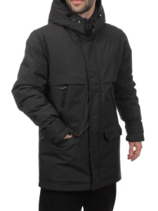 8891 DK. GREEN Куртка мужская зимняя облегченная (130 гр. холлофайбер)