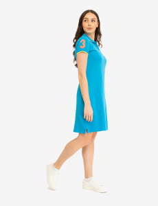 TRIPLE CROWN POLO DRESS