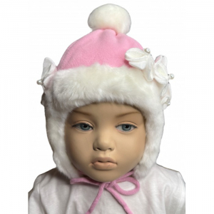 2638-1 Шапка зимняя для девочек TuTu