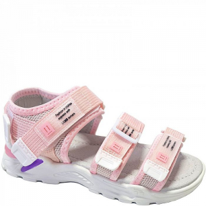 6989-1 роз Сандалии для девочек (31-36)/12