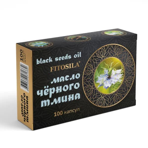 Масло черного тмина 100 капс. х 0,3 г 