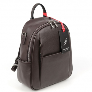 Женский кожаный рюкзак Sergio Valentini SV-SZ751/A Д.Браун