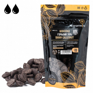 Шоколад Callebaut горький 70% 250 г.