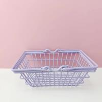 Корзинка 15х11х6,5 см, сине-фиолетовый