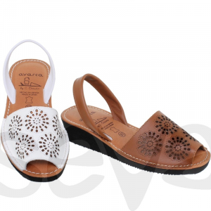 Avarca menorquina, SANDALIA SENORA PIEL