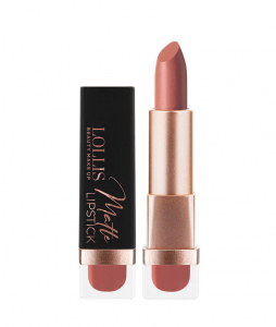 Помада для губ LOLLIS матовая Matte Lipstick тон 201 Меркер Косметика 4,5г