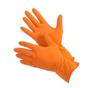 Перчатки резинов Волшебница12пар L