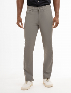 SLIM STRAIGHT 5 POCKET STRETCH PANTS