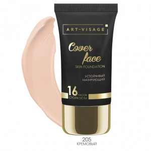 Тональный крем ART-VISAGE устойчивый матирующий 