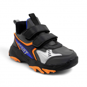 Кроссовки ТМ331-3-4 черно серые