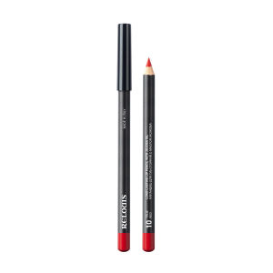 Карандаш для губ  Relouis красный тон 10 true red матовый финиш,объём