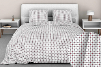 Комплект постельного белья Авангард серый бязь