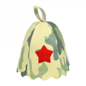 Шапка для бани «Армейская»