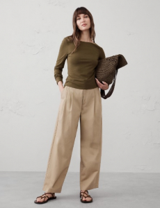 Soft Stretch Open Back Top