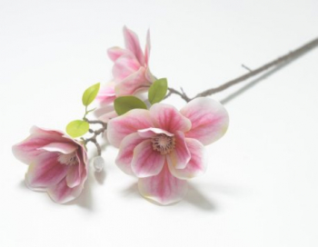 Искусственные цветы, Ветка магнолия 3 головы (1010237)