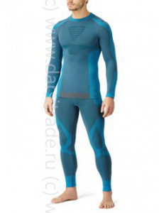 Комплект мужской TLP001+TLS001 термобелья Teksa Дроп