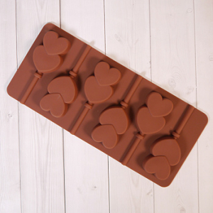 Форма силиконовая для леденцов 