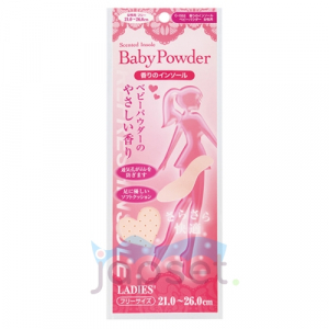 Женские дышащие стельки, с ароматом свежести, 21-26 см