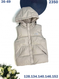 Жилет 2350 бежевый