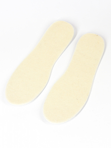 Стельки зимние ALU WOOL (100% толстая мягкая шерсть+ эластичный слой+алюминиевая фольга) БЕЗРАЗМЕРНЫЕ