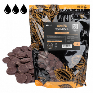 Шоколад темный 54%, Томер, 1 кг