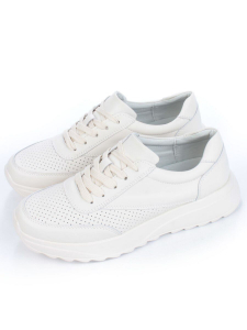 05-SD2-1D LT. BEIGE Кроссовки женские (натуральная кожа)