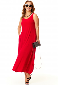 Сарафан Taita plus 2410 красный
